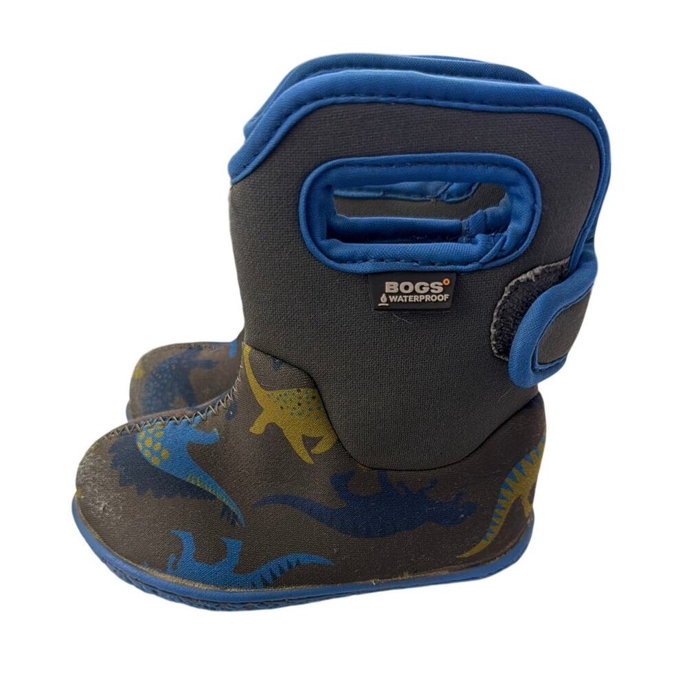 Baby Bogs Waterproof Rain Boots Dinosaur Size 4